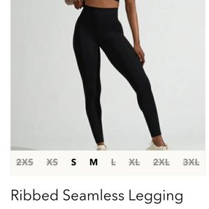Buffbunny Ribbed Seamless Legging LG